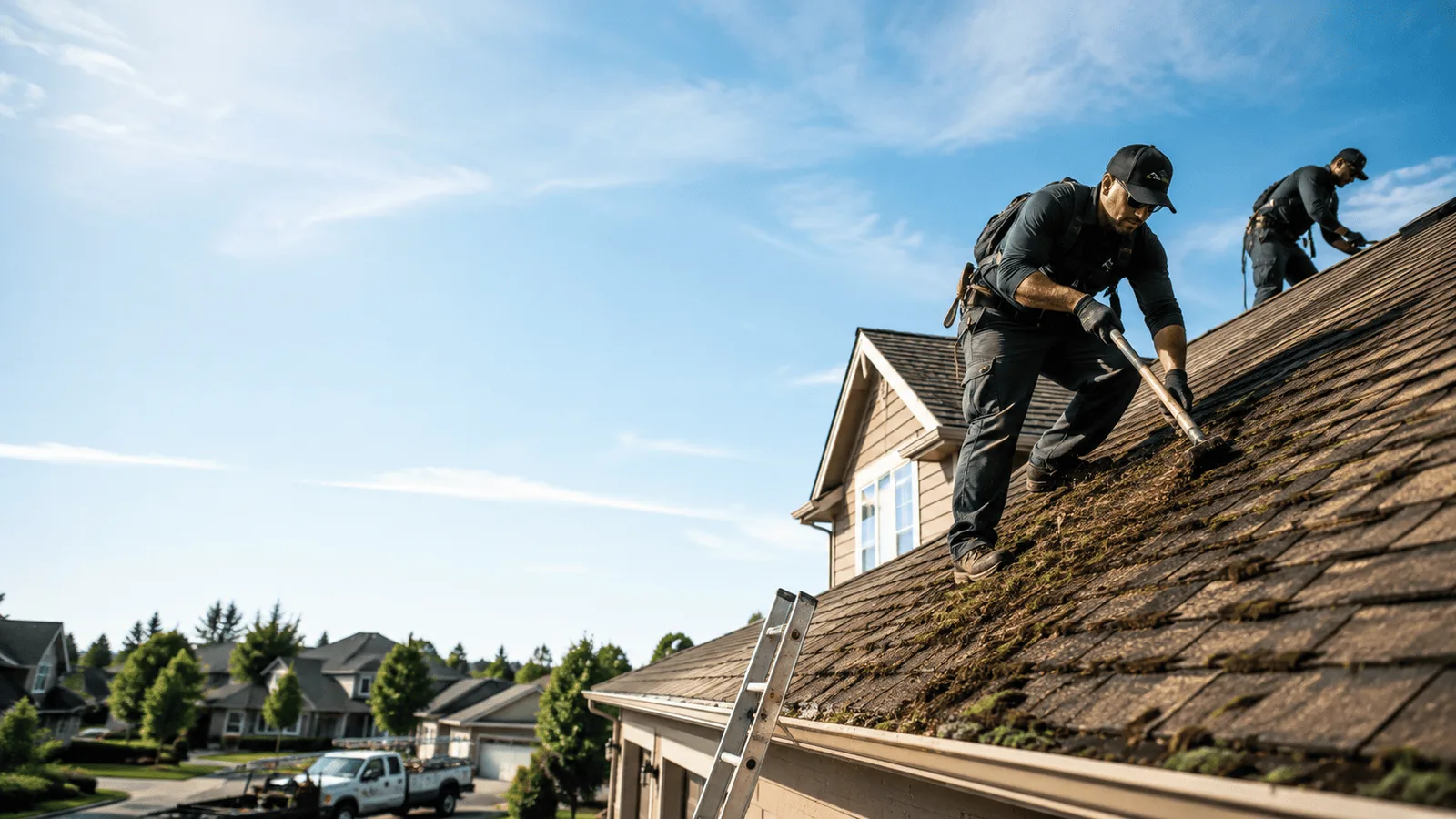 Roof Moss Removal in Massena, IA near me